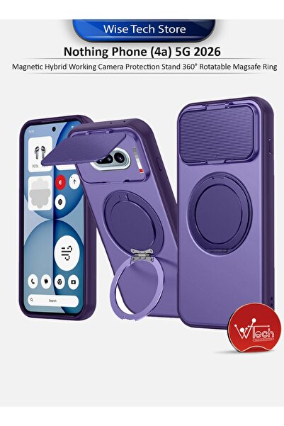 Wtech Nothing Phone (4a) 5G 2026 Magnetic Hybrid Working Camera Protection St...