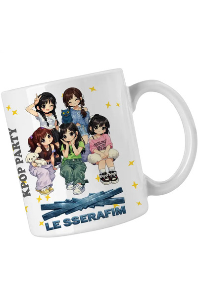 OEM Le Sserafim Κούπα K-pop Εμπορεύματα Serafim