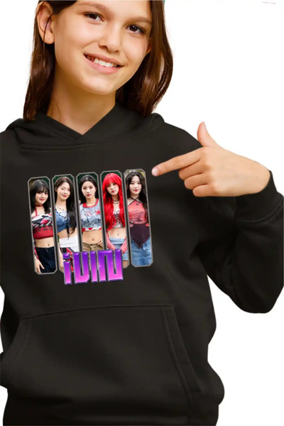 OEM Детски суичър за момичета I-dle Kpop Yuqi Soyeon Мърч Gidle