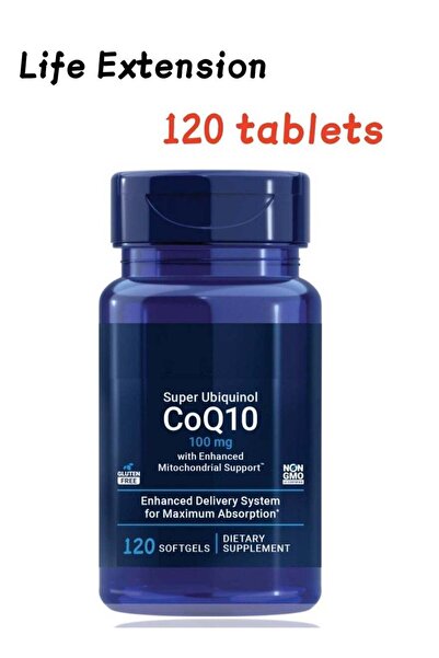 Life Extension Super Ubiquinol CoQ10 with Enhanced Mitochondrial Support, Hea...