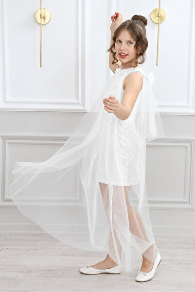 Wild Flower Rochie de seară pentru fete, cu paiete brodate, rochie de bal, de...