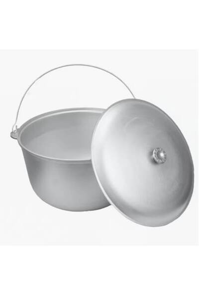 Talko Cazan din aluminiu alimentar, 40 litri, cu mâner și capac