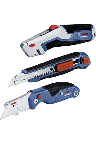 Bosch Set de 3 freze universale profesionale Bosch, lungime lamă 18 mm