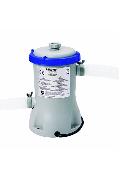 BESTWAY 58148 Pompă de filtrare a apei pentru piscină, 2006 l apă/oră + 2 fur...