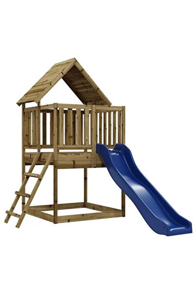vidaxl Set de joacă pentru exterior, lemn de pin impregnat
