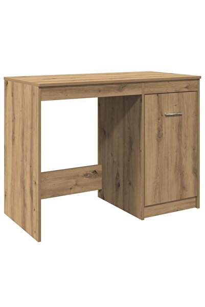 vidaxl Birou, stejar artizanal, 100x50x76 cm, lemn prelucrat