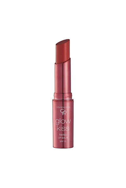 Golden Rose Glow Kiss Tinted Lip Balm No: 04 — Long-Lasting, Plump Finish, In...