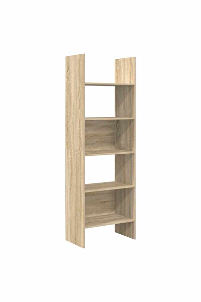 vidaxl Bibliotecă, stejar sonoma, 60x35x180 cm, lemn prelucrat