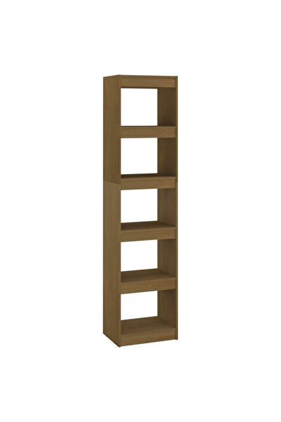 vidaxl Bibliotecă/Separator cameră maro miere 40x30x167,5 cm lemn pin