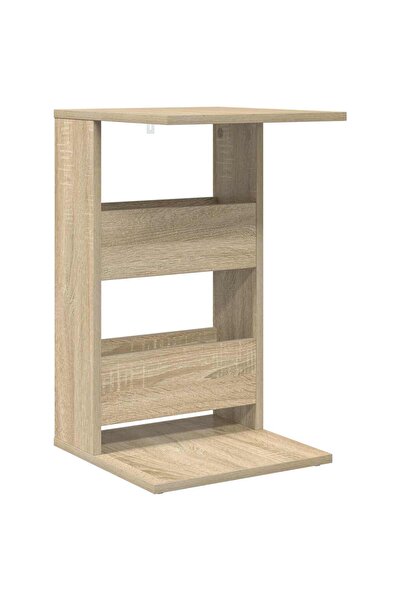 vidaxl Masă laterală Stejar Sonoma 40 x 35 x 60,5 cm Lemn compozit