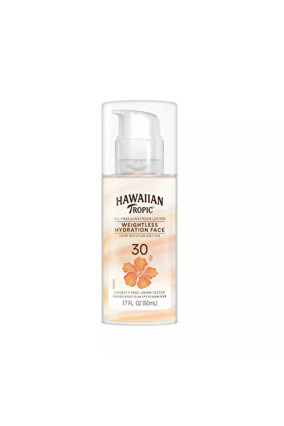 Hawaiian Tropic Hawaian Tropic Oil Free Sunsceen Lotion With SPF 30 Weightles...