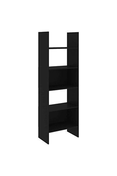 vidaxl Bibliotecă, negru, 60x35x180 cm, lemn prelucrat