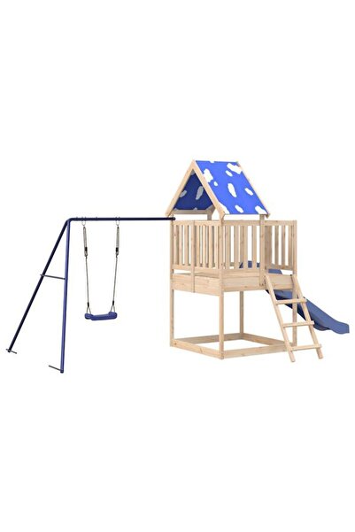 vidaxl Set de joacă pentru exterior, din lemn masiv de pin