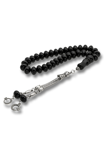 Gumush Metal Tassel Bead Cut 6.5 X 9.5 mm Russian Rosary Prayer Beads