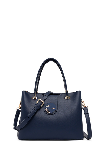 Derimod Women's Navy Blue Long Strap Shoulder Bag 26Sbd285218