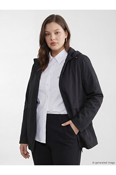 LC Waikiki Hooded Women's Raincoat