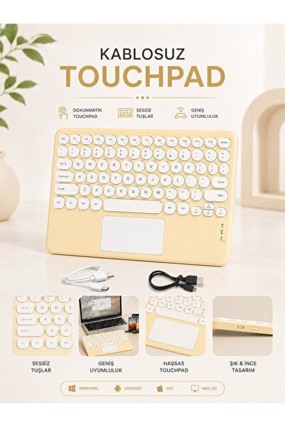 Genel Markalar KABLOSUZ TOUCHPAD TÜM CİHAZLARLA UYUMLU