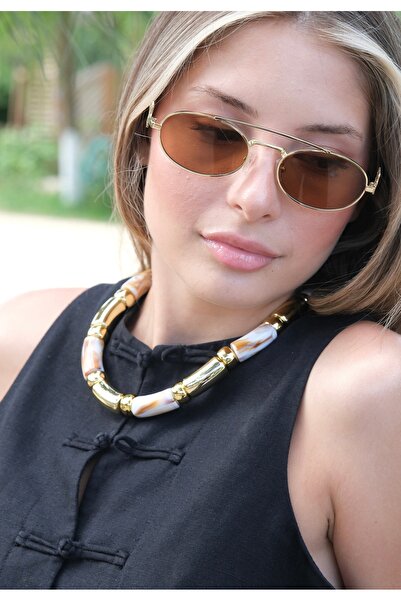 YENGEÇ Bohemian Style Natural Stone Necklace
