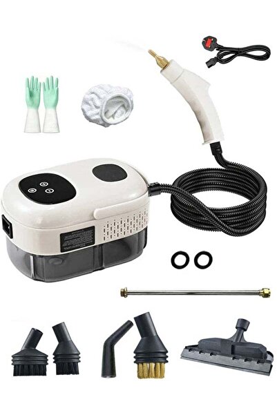 SUPER 5 Handheld Steam Cleaner 2500W, High Pressure Multi-Purpose Steam Clean...
