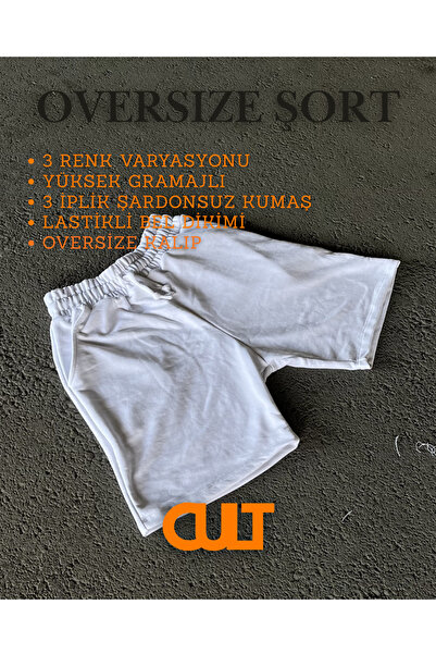 maskcult Cult Beyaz Şort