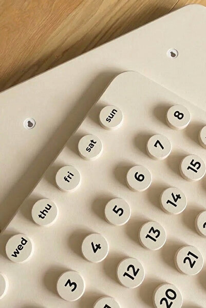 NovaeConsept DotDay Ahşap Takvim