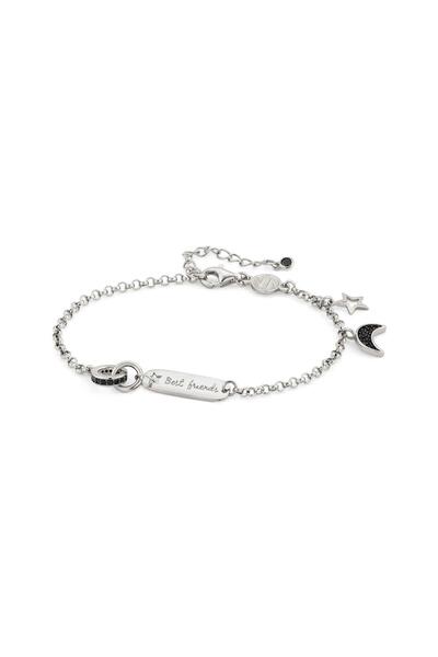 NOMİNATİON 925 Ayar Gümüş ve kübik zirkonya'da Easychic Kolye SILVER