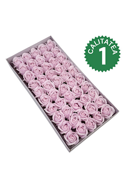 AFO Set 50 Trandafiri Sapun Parfumati Calitatea I Roz Pal