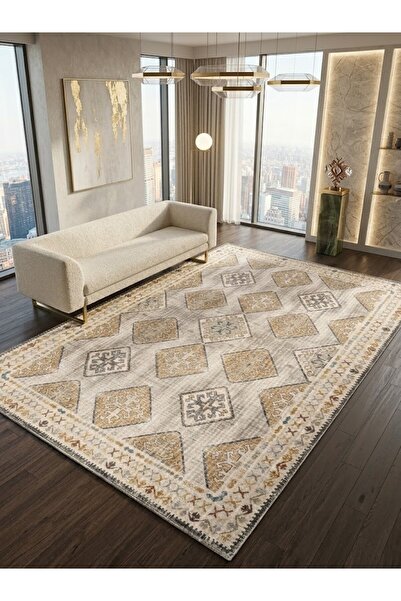 Cos.kim Decorative Carpet Non-Slip Base Stain-Resistant Washable Rug Custom S...