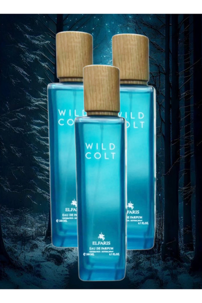 ELFARIS 3 Pieces Wild Colt Perfume 200ML