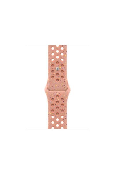 Apple Ceas Nike Sport Band 42mm - Roz Alpenglow, S/M