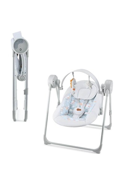 Kinderkraft Leagăn electric pliabil pentru bebeluși, de la naștere până la o ...