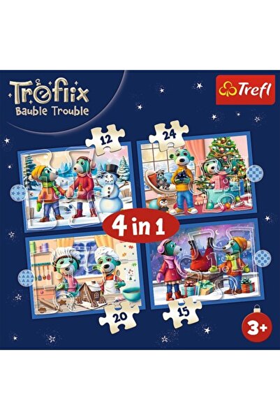 Trefl Puzzle, 12-24 piese, 28.5x20.5cm