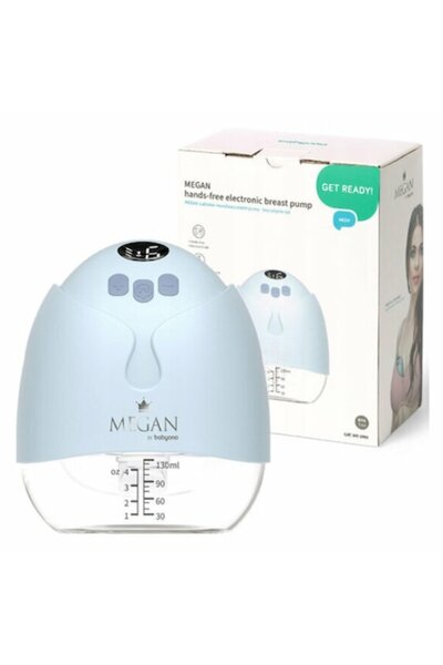 Babyono Pompă de sân electrică Megan, handsfree, 9 nivele de putere de aspira...