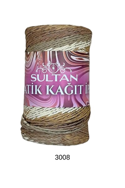 hobi dünyası evim 1 Adet Sultan Batik Kağıt İp-ÇANTA-ŞAPKA-TOKA-SEPET-BİLEKLİ...