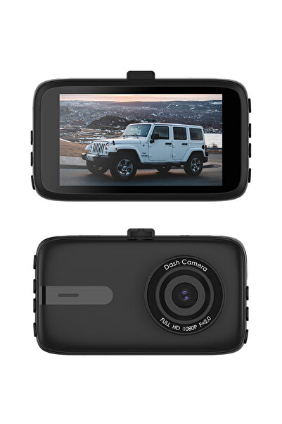 POWERTECH Κάμερα DVR αυτοκινήτου 1080P με οθόνη 3 ιντσών