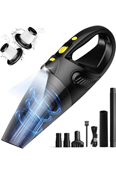 TEFONER TE-A032 Cordless Car Vacuum Cleaner – Powerful Suction with Multi-Pur...