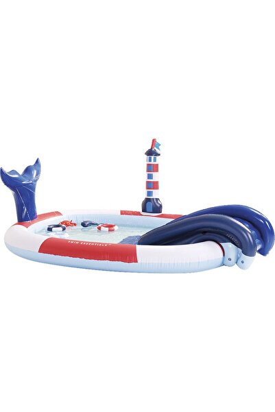 Essentials Piscină gonflabilă balenă cu tobogan