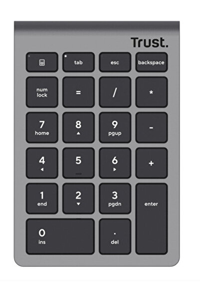 Trust Tastatură numerică wireless Xalax, 22 de taste, gri