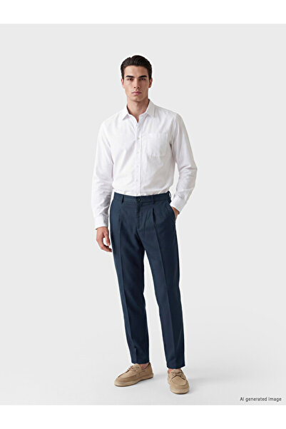 LC Waikiki Rmz Gi̇yi̇m Farkiyla Slim Fit Cotton Men's Fabric Trousers