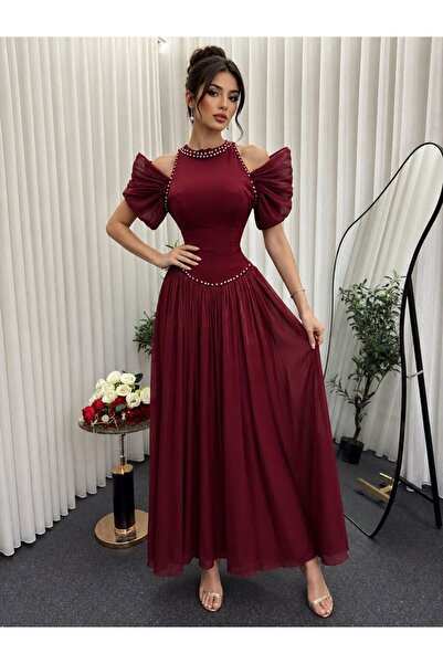 liyan fashion Soft crinkle dress
