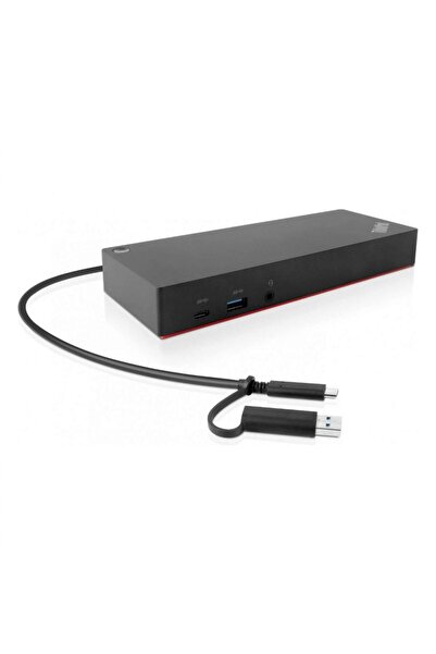 LENOVO ThinkPad Υβριδικός Σταθμός Σύνδεσης USB-C/USB-A 90W Διπλής Οθόνης 4K