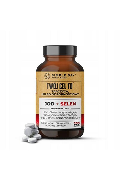 unbranded Obiectivul tău este Iod + Selen 200 comprimate.