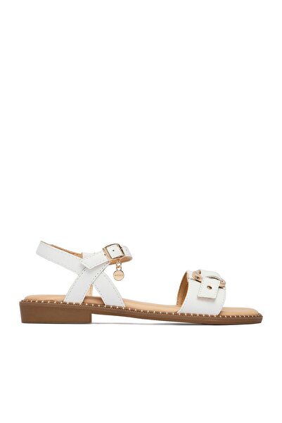 MEXX Sandale de damă albe