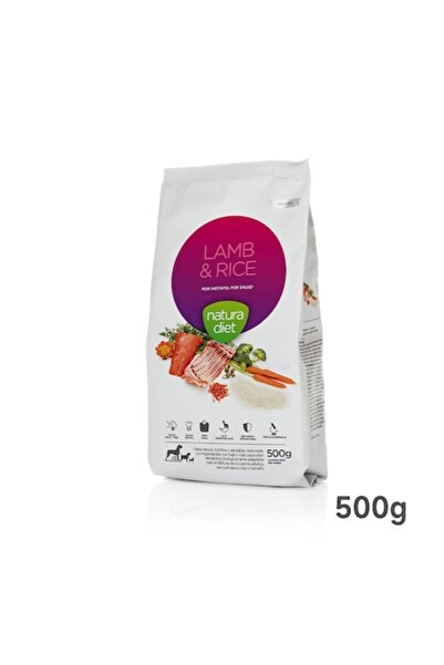Natura Diet Hrana Caini Lamb & Rice, Miel si Orez 500g, Hipoalergenica, Caini...