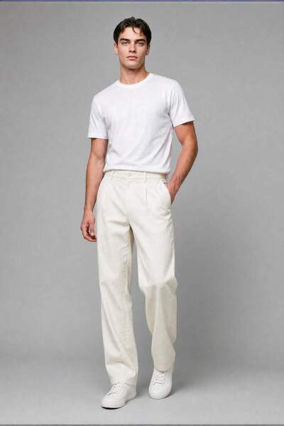 DeFacto Wide Leg Pants H7052Ax26Sm