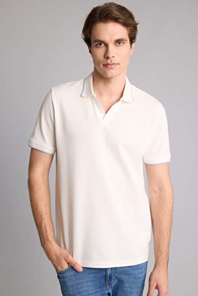 DeFacto Tricou polo cu mânecă scurtă, croială normală, culoare somon H9392AX26SM