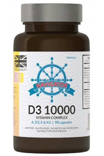 NAVIGATOR Complex de vitamine D3 10000 90 capsule