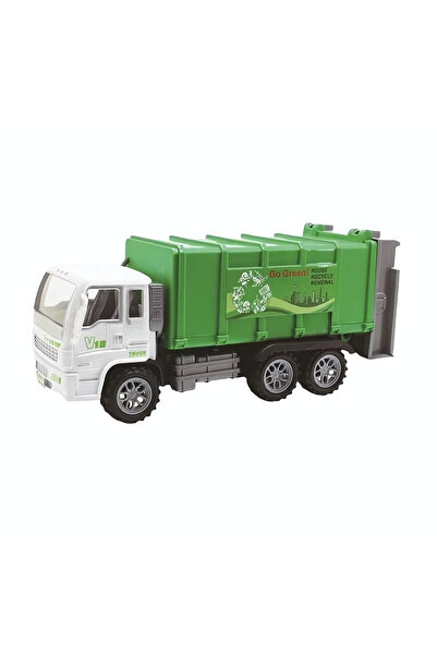 Pravalia Magica Jucărie Mașină de Gunoi Ecologică „Go Green”, Ușă Mobilă, 31 cm