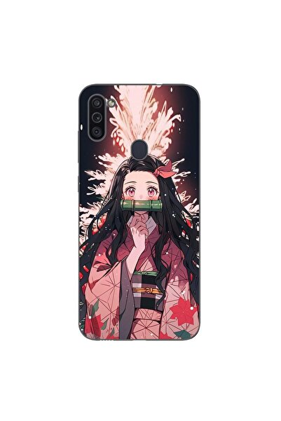 OEM Husa compatibila cu Samsung Galaxy A11 Silicon Gel Tpu Model Demon Slayer...