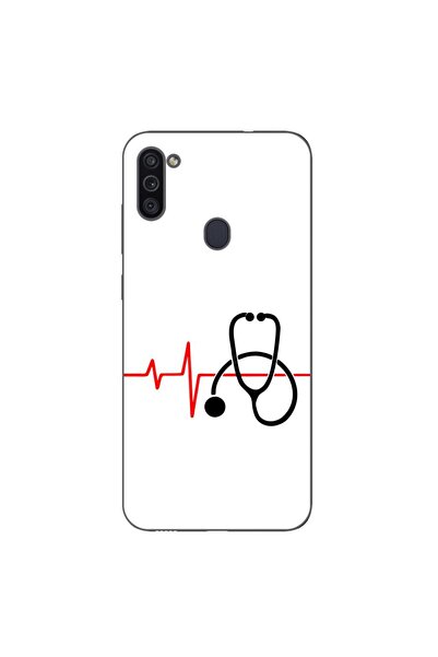 OEM Husa compatibila cu Samsung Galaxy A11 Silicon Gel Tpu Model Puls Doctor